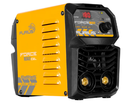 SOLDADOR INVERSOR FURIUS FORCE 182 CELLULOSIC MINI - 180A 110/220V - FW182CEL